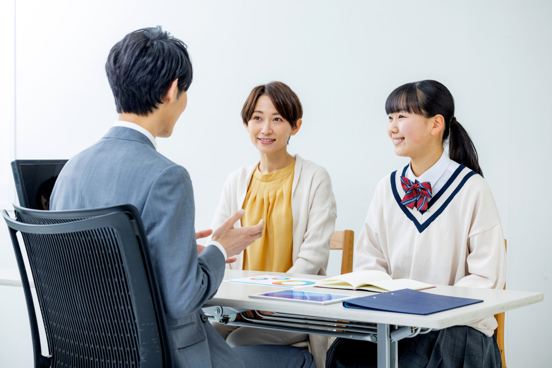 模試やテスト後の学習相談面談